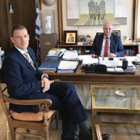 Συνάντηση Εργασίας Αντιπροέδρου ΔΣΑ, Αλ. Μαντζούτσου, με τον Υπουργό Δικαιοσύνης